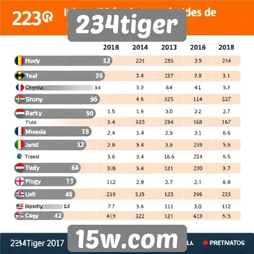 Estudo sobre a popularidade de 234tiger entre jogadores